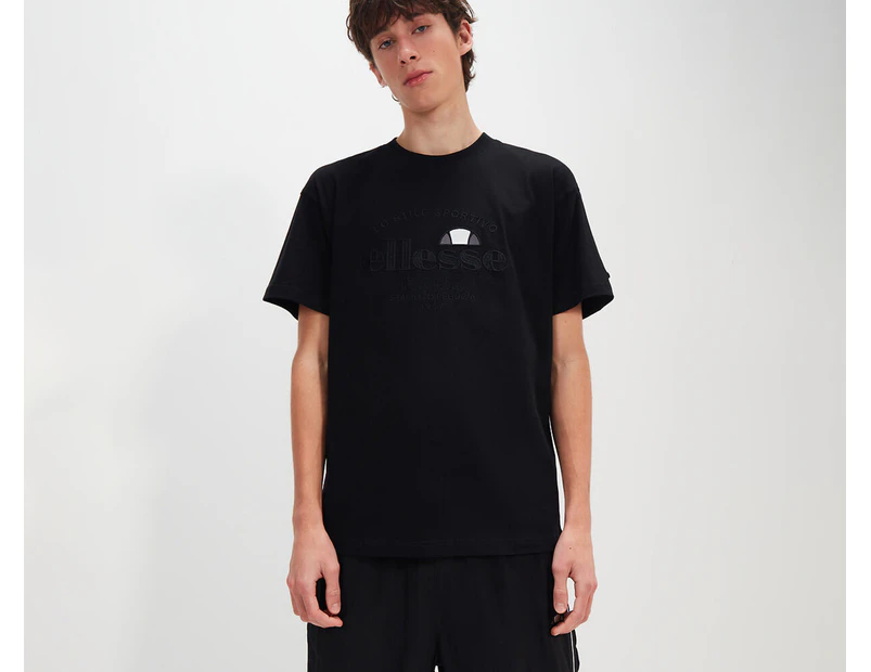 Ellesse Men's Zalenti Tee / T-Shirt / Tshirt - Black