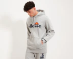 Ellesse Men's SL Gottero Hoodie - Light Grey