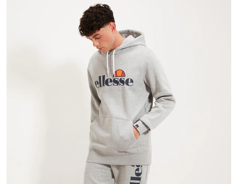 Ellesse Men's SL Gottero Hoodie - Light Grey