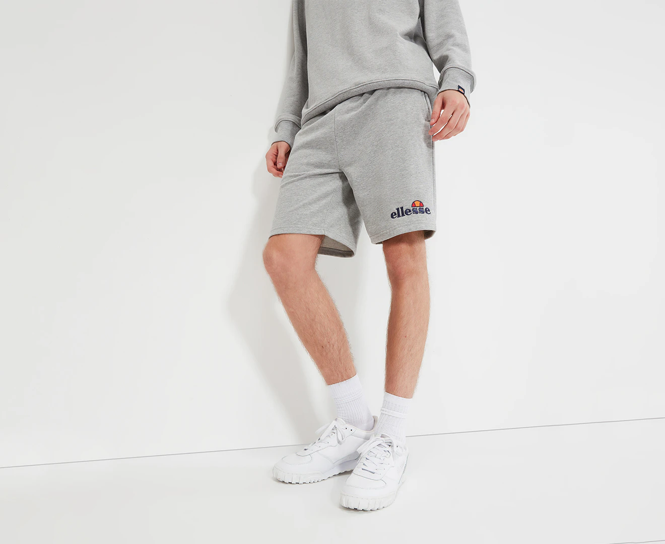 Ellesse Men's Silvan Shorts - Grey Marle