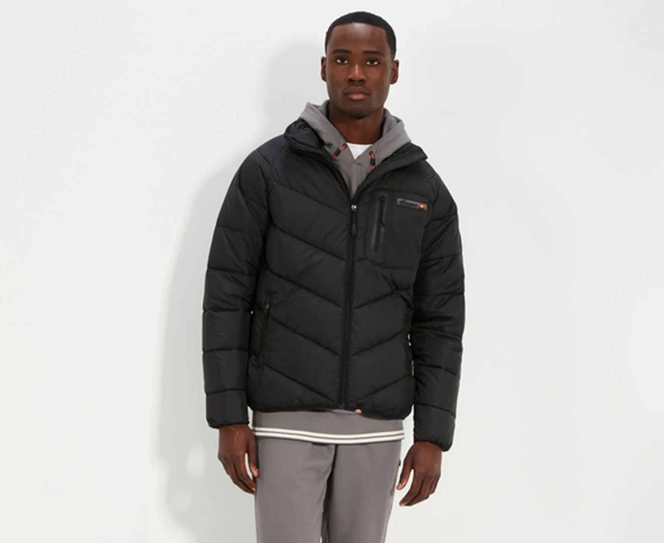 Ellesse Men's Lalizo Puffer Jacket - Black