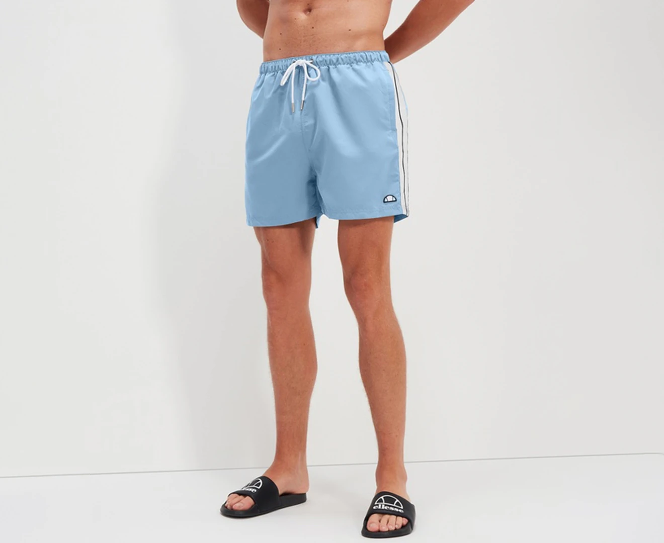 Ellesse Men's Gerono Swim Shorts - Light Blue