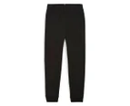 Puma Boys' Essentials 2 Colour Logo Trackpants / Tracksuit Pants - Black/Puma White