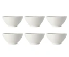 Set of 6 Maxwell & Williams 15cm White Basics Rice Bowl