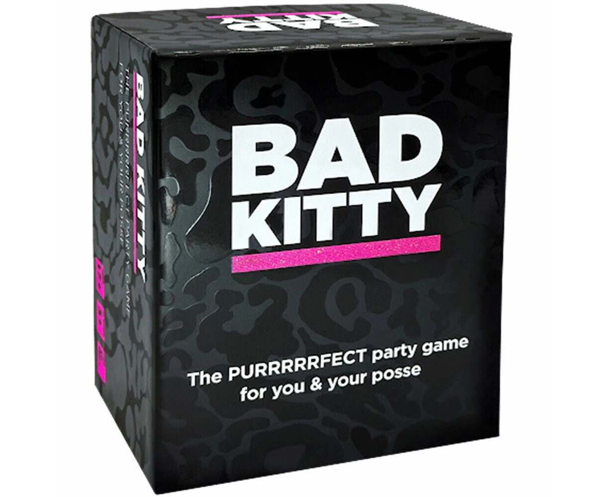 Dyce Games Bad Kitty Family Multiplayer Tabletop Fun Play Card Game 17y+