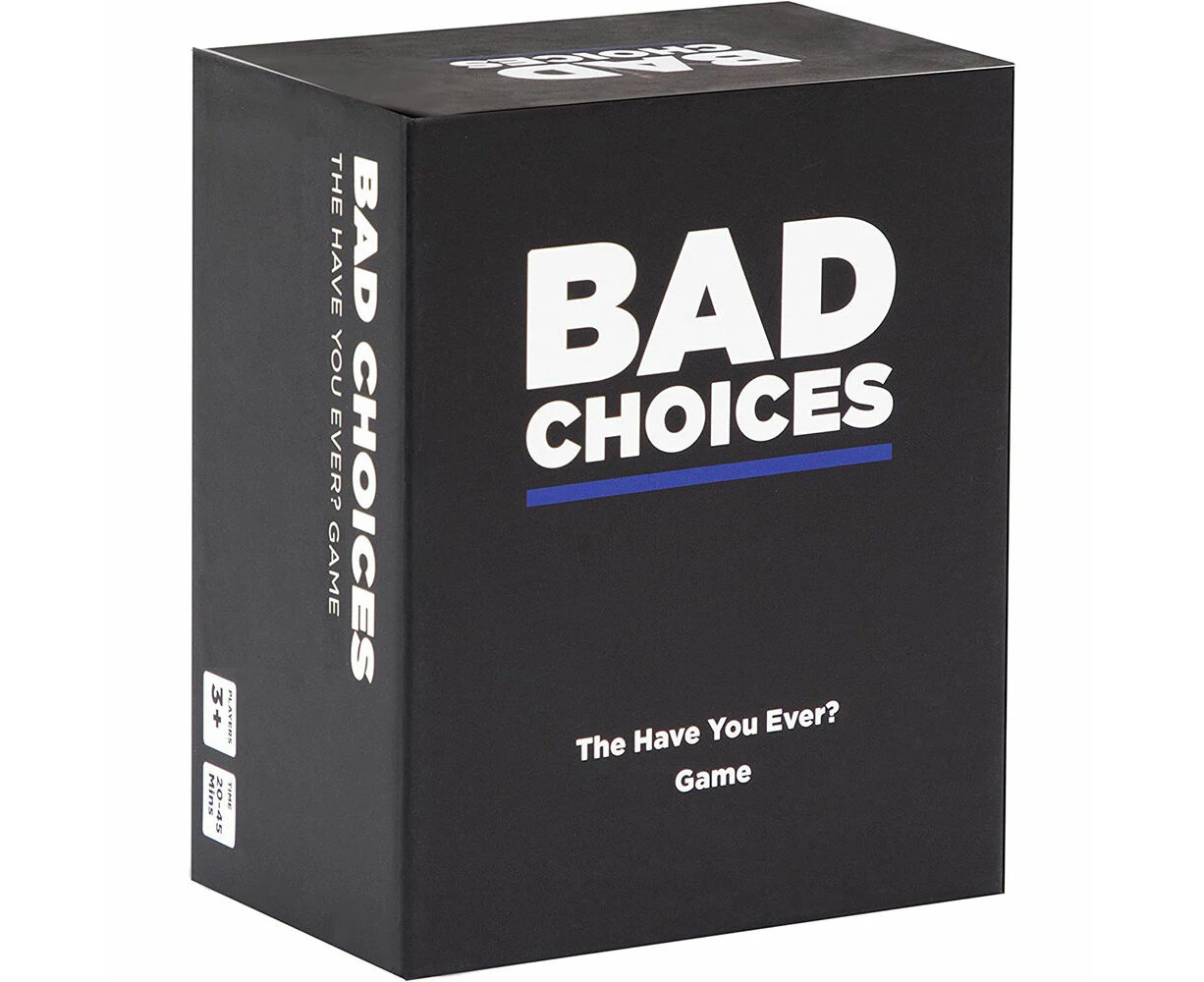 Dyce Games Bad Choices Family Multiplayer Tabletop Fun Play Card Games 7y+