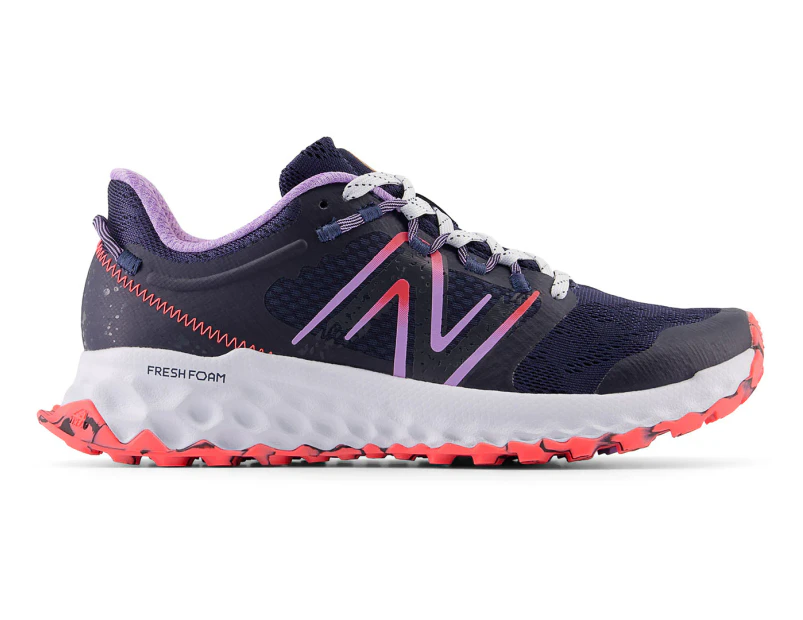 New Balance Women's Fresh Foam Garoé Wide Fit Trail Running Shoes - Black