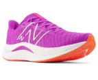 New Balance Women's FuelCell Propel v4 Wide Fit Running Shoes - Purple/White/Orange