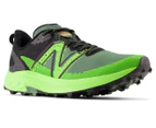 New Balance Men's FuelCell Summit Unknown v3 Wide Fit Trail Running Shoes - Jade/Lime