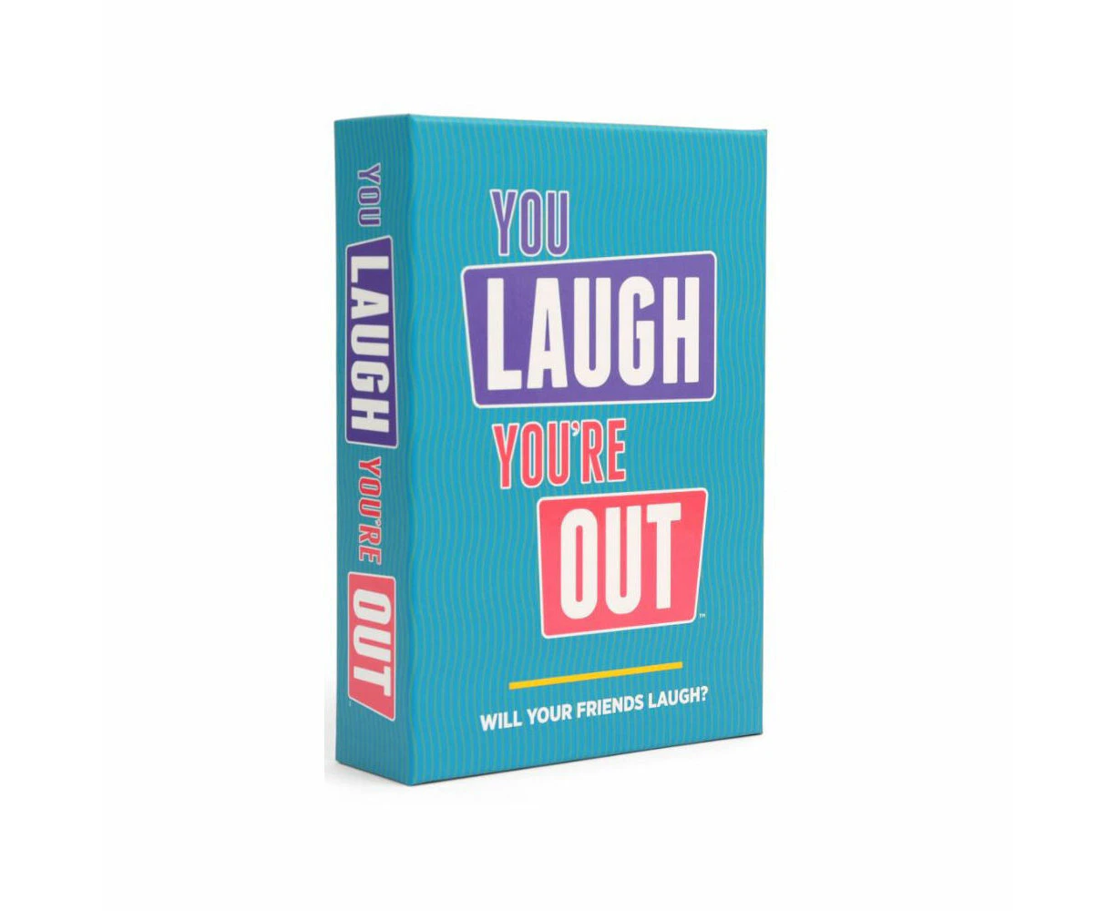 DSS Games You Laugh You're Out Card Deck Party Game w/ Tokens/Timer 14y+