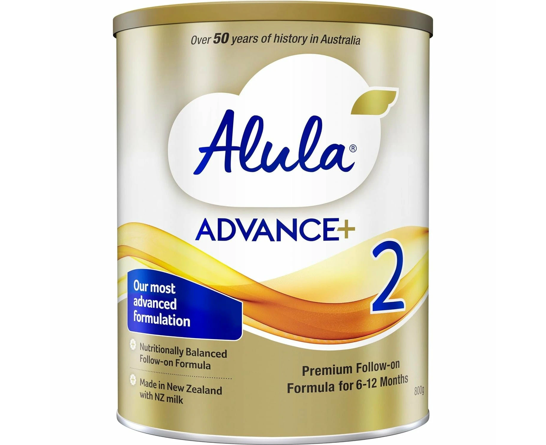 Alula Advance+ Stage 2 Follow on Formula 6-12 Months 800g