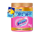 Vanish Napisan Gold Pro Multi Power Stain Remover Vibrant Colours 1kg