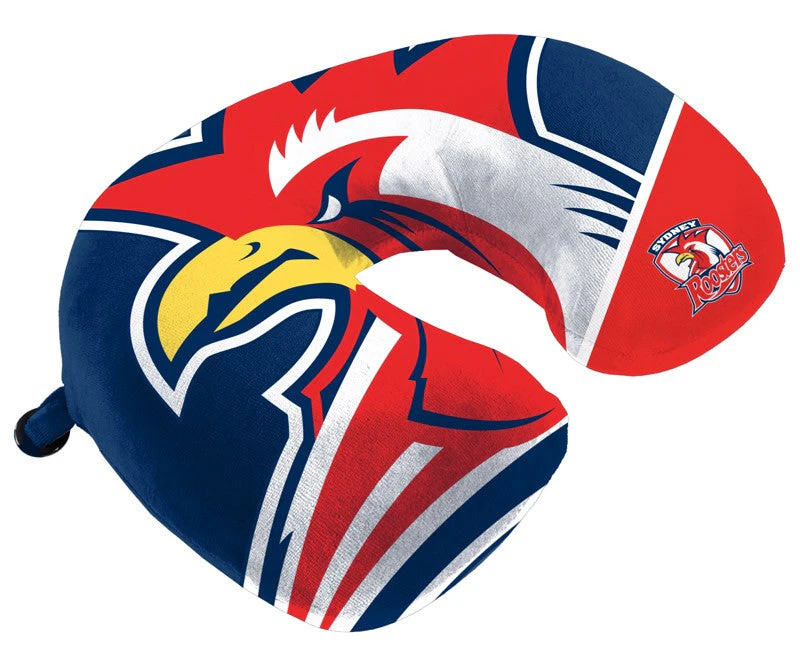 Sydney Roosters NRL Rugby League Travel Pillow