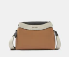 Nine West Lior Mini Dome Crossbody Bag - Dark Khaki/Black Multi