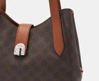 Nine West Gelina 3-Compartment Carryall - Brown Logo