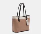 Nine West Lior Tote Bag - Dark Khaki/Black Multi