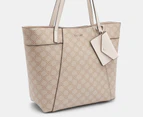 Nine West Bex Tote Bag - Mushroom Logo/Milk