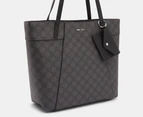 Nine West Bex Tote Bag - Jet Black Logo