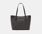 Nine West Lior Tote Bag - Jet Black Logo