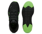 Puma Men's SoftRide One4All Running Shoes - Puma Black/Green Glare/Cool Dark Grey