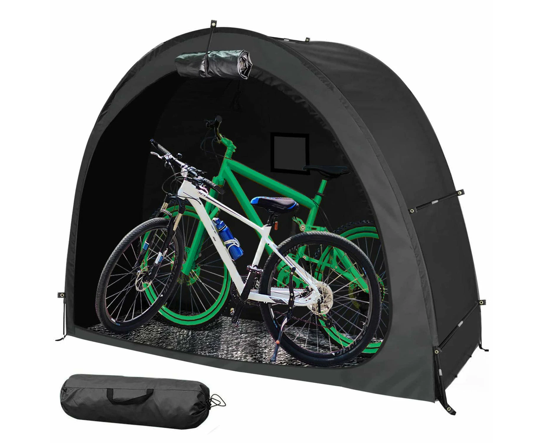 Bike Cover Storage Tent Durable Waterproof Anti-Dust Foldable Outdoor Tools Storage Shed