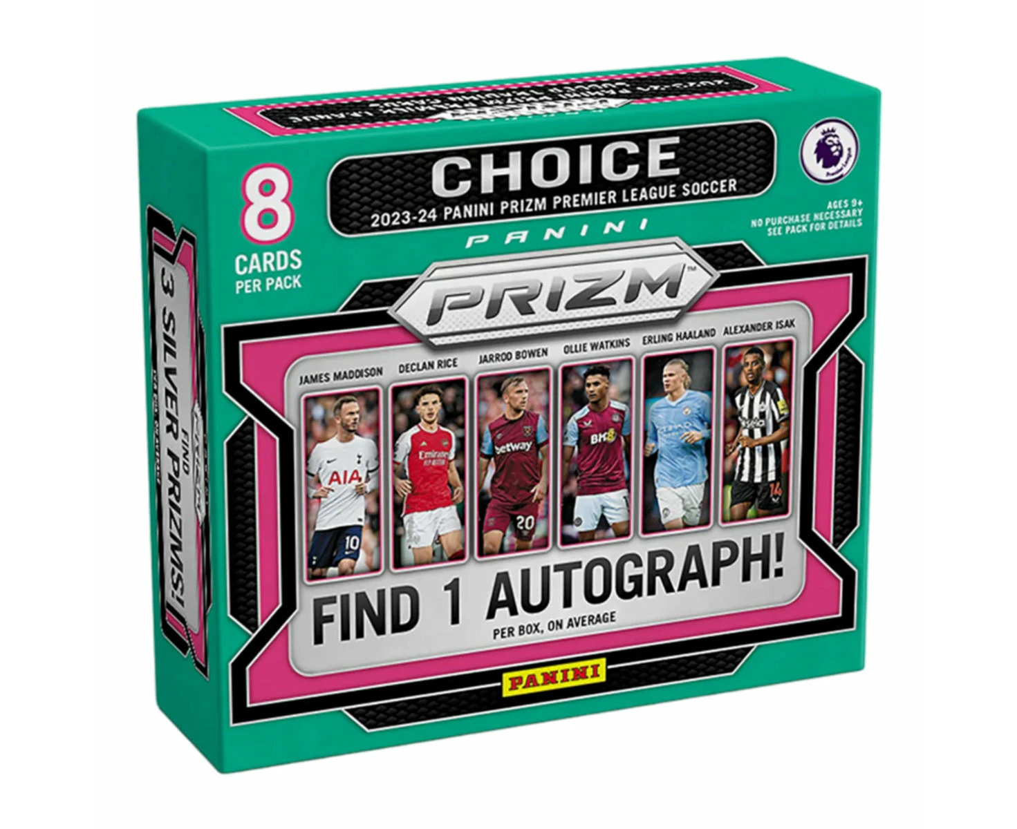 Soccer - 2023/24 Prizm EPL Choice Cards (Display of 1)