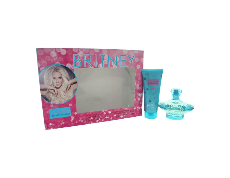 Britney Spears Curious 2pc Set  EDP & Body Souffle 100ml