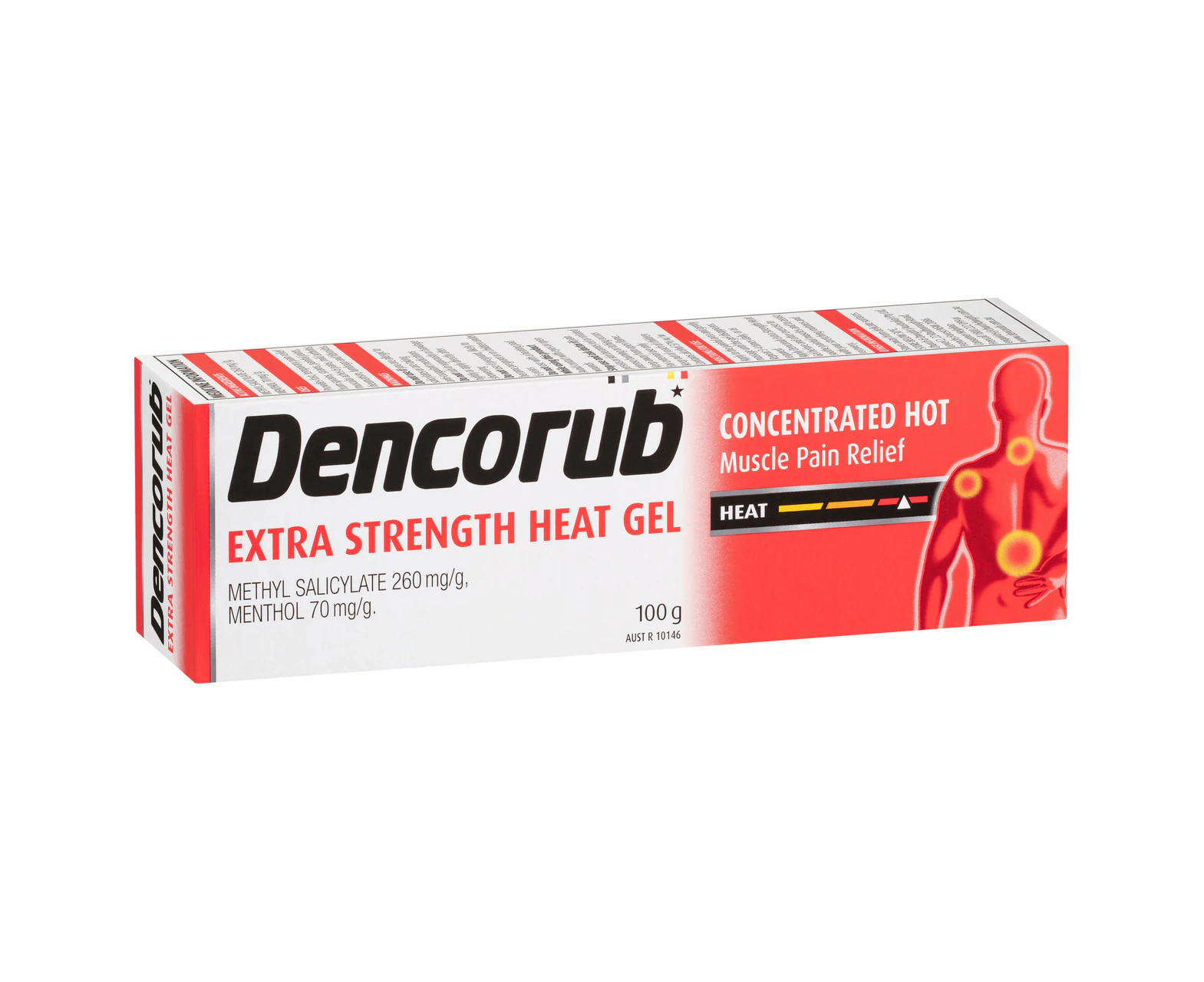 Dencorub Extra Strength Heat Gel 100g