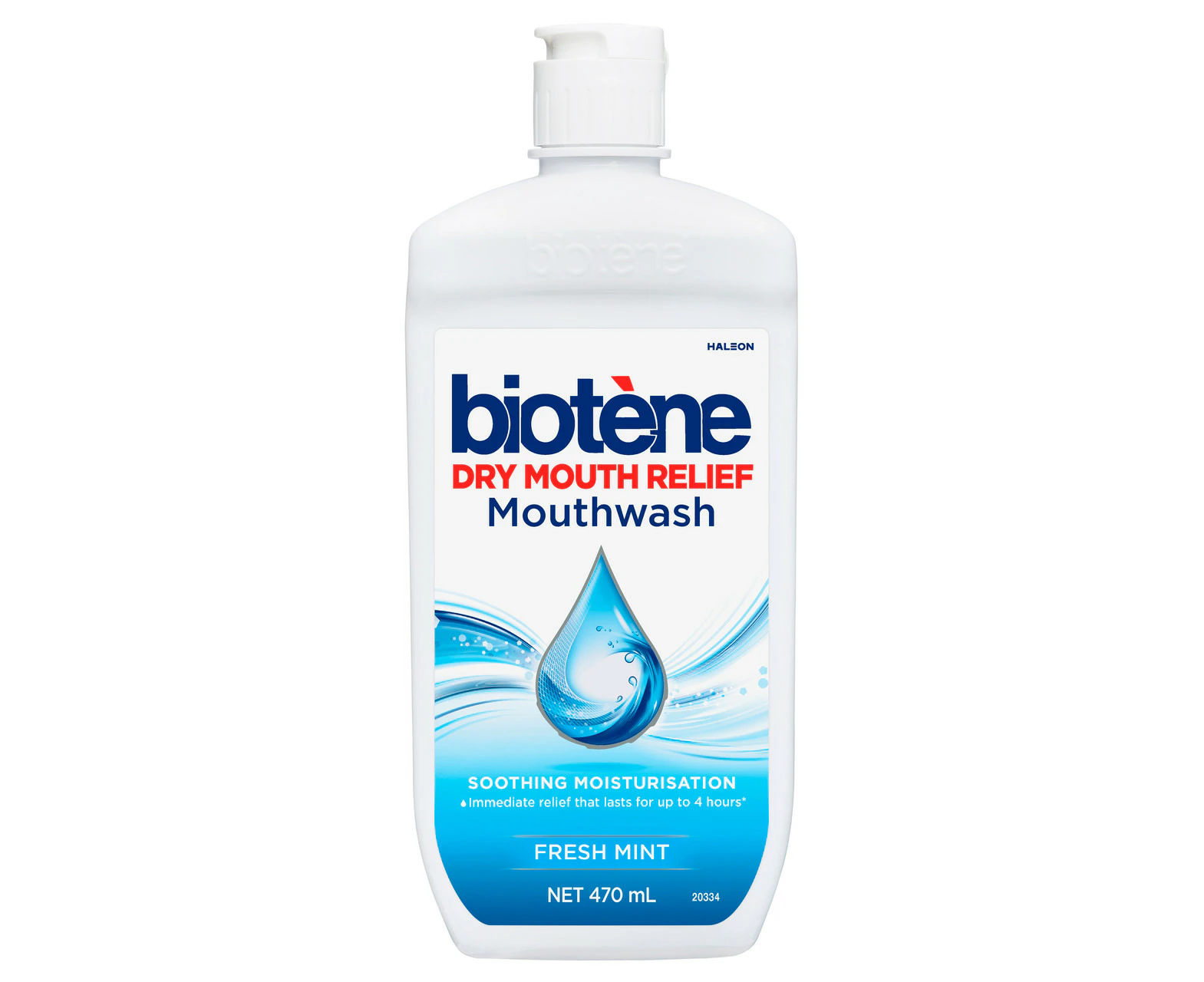 Biotene Dry Mouth Relief Mouthwash Fresh Mint 470mL