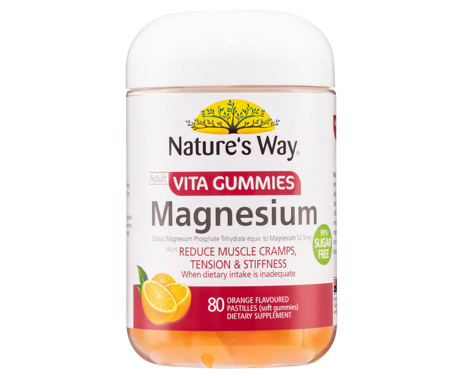 Nature's Way Adult Vita Gummies Magnesium 80