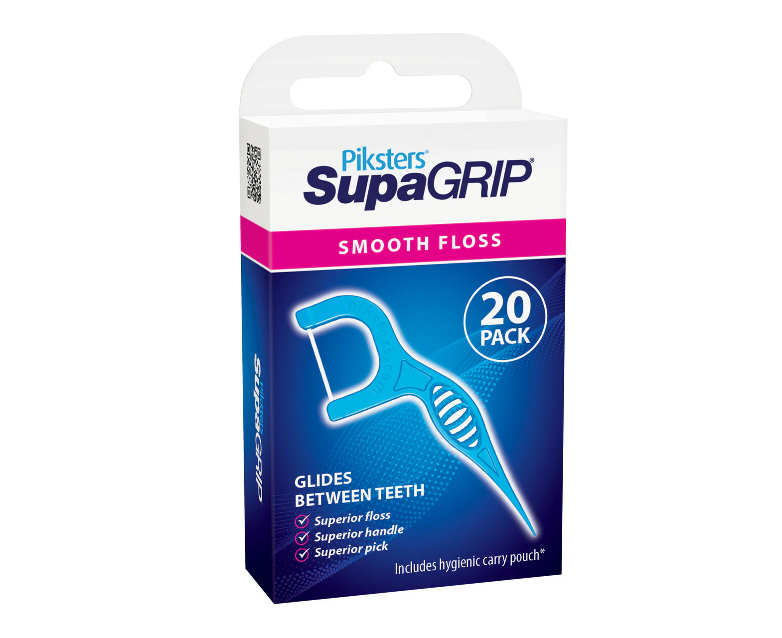 Piksters(R) SupaGRIP(TM) Floss Picks 20pk