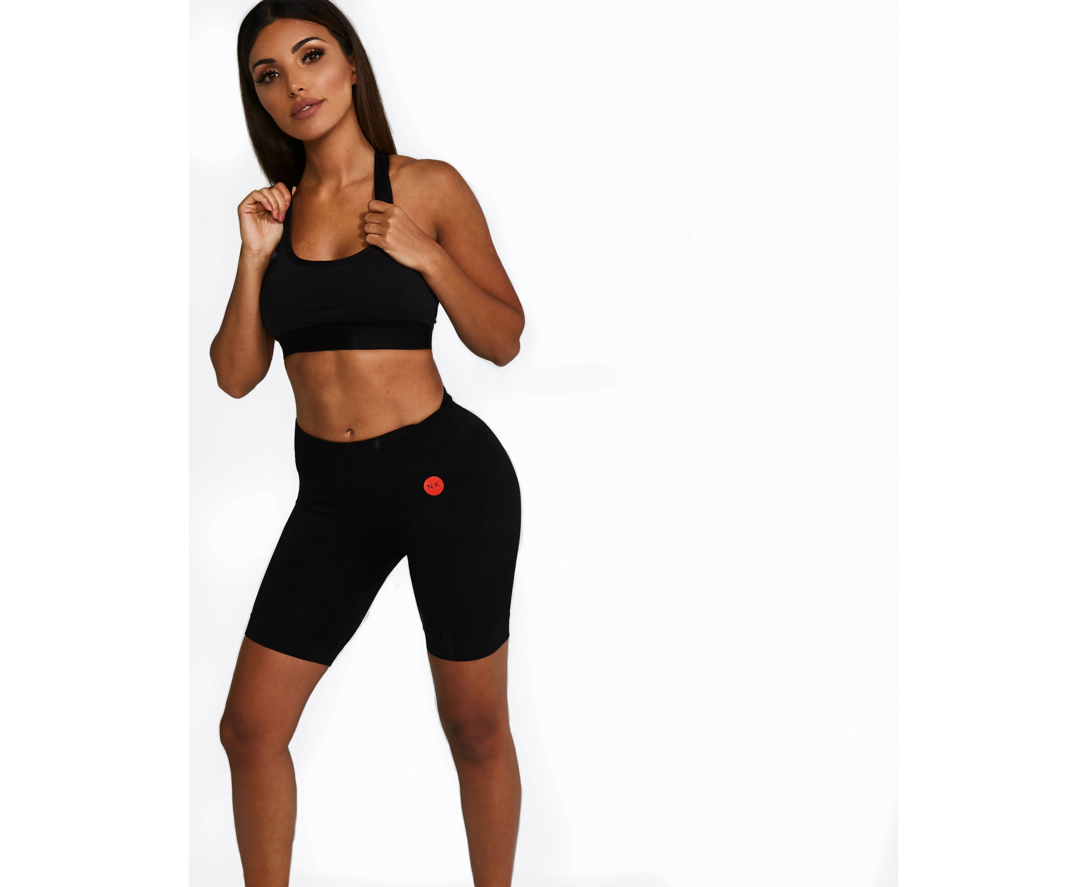 Seamless Bike Shorts - Black