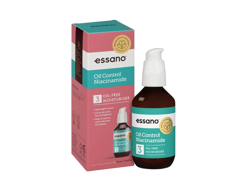 Essano Oil Control Niacinamide Oil-Free Moisturiser 75mL