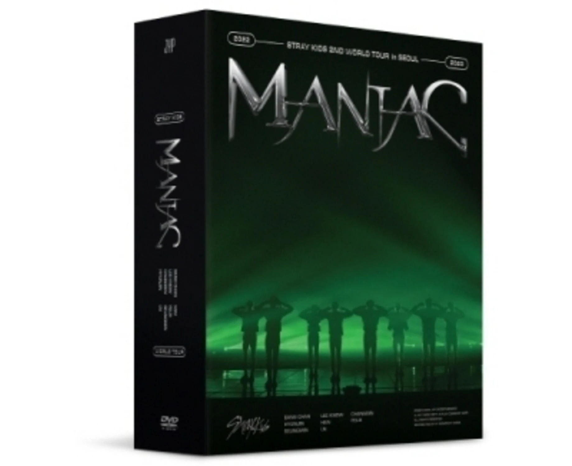 Stray Kids - Maniac - In Seoul (2nd World Tour) - 3 Disc Set incl. 144pg Photobook, Poster + 8pc Photocard Set  [DIGITAL USA import