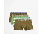 Bonds Boys 4 Pack Trunks