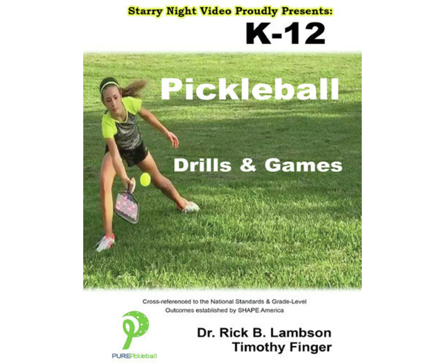 K-12 Pickleball Drills And Games  [DVD REGION:1 USA] USA import