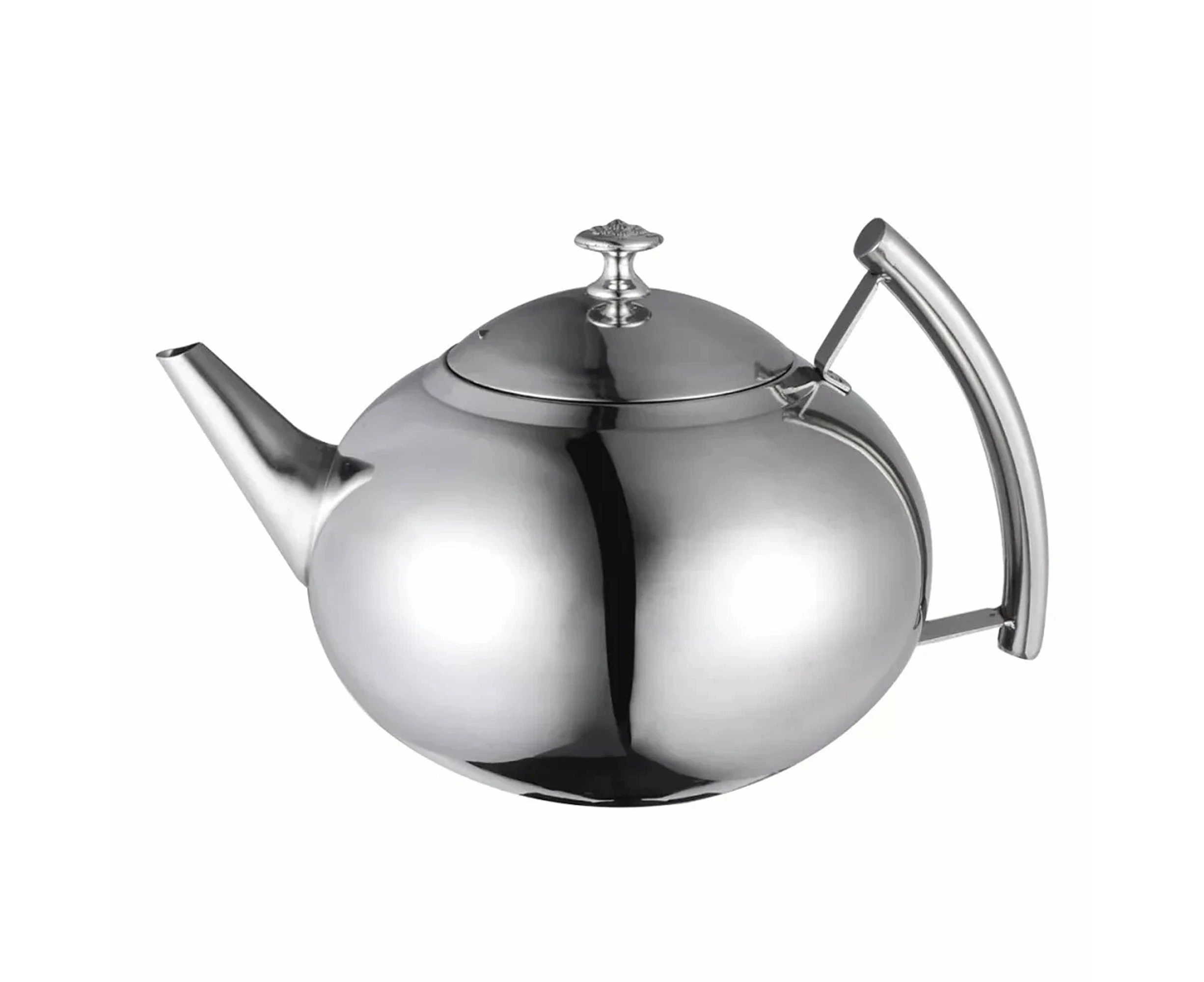 Tea Kettle with Infuser Stainless Steel Teapot Teakettle Water Coffee Tea Pot 2L