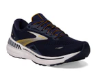 Brooks Men's Adrenaline GTS 23 Running Shoes - Navy/Saffron