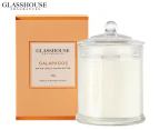 Glasshouse Galapagos Kaffir Lime & Cocoa Butter 350g Triple Scented Candle