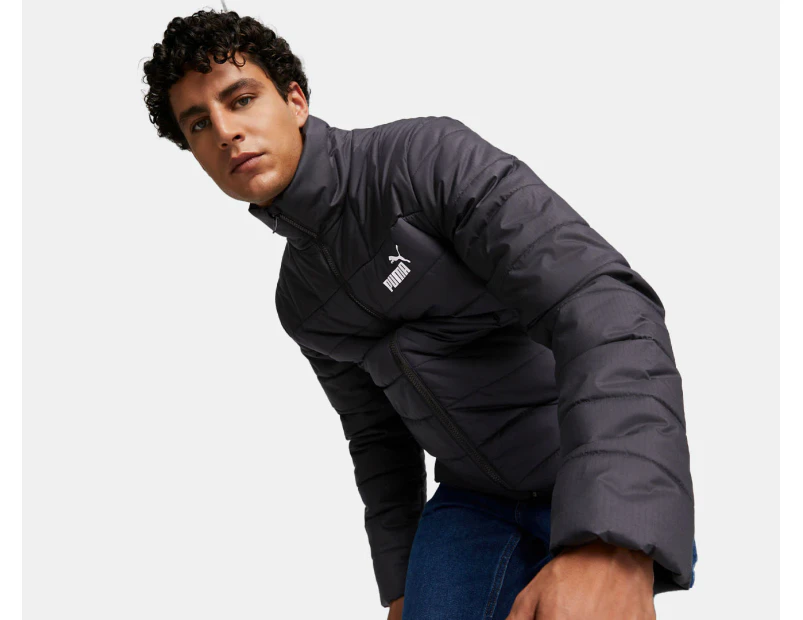 Puma Men's Essentials+ Padded Jacket - Puma Black