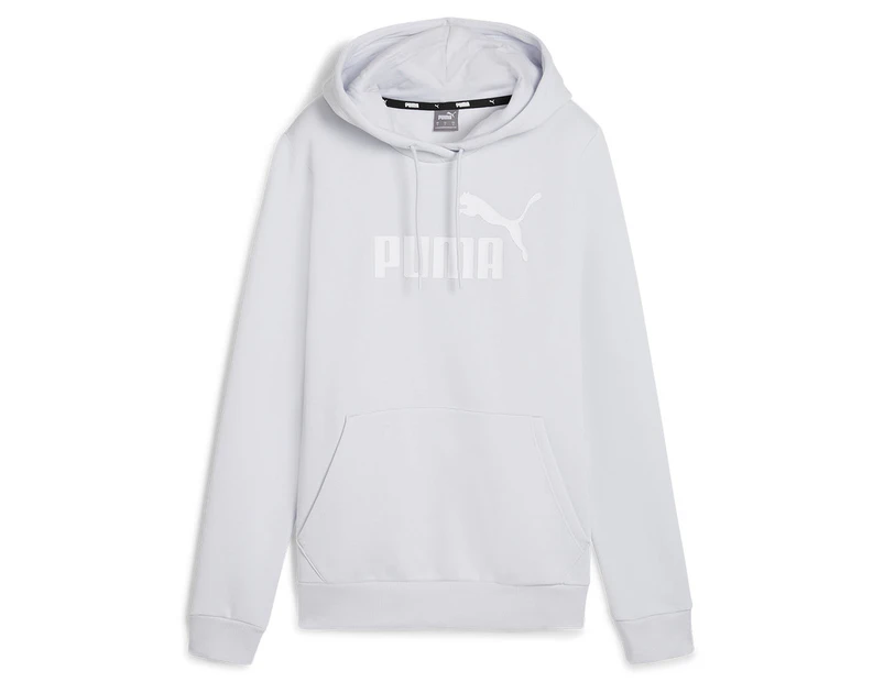 Puma Women's Essentials Logo Hoodie - Silver Mist