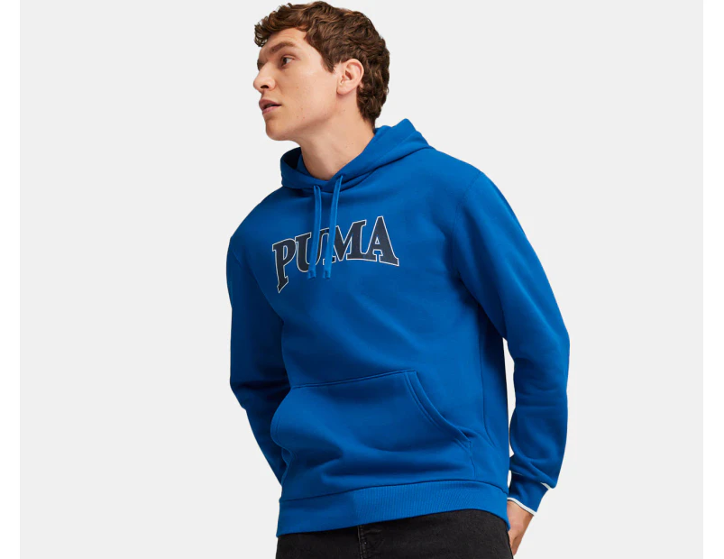 Puma Men's Squad Fleece Hoodie - Cobalt Glaze