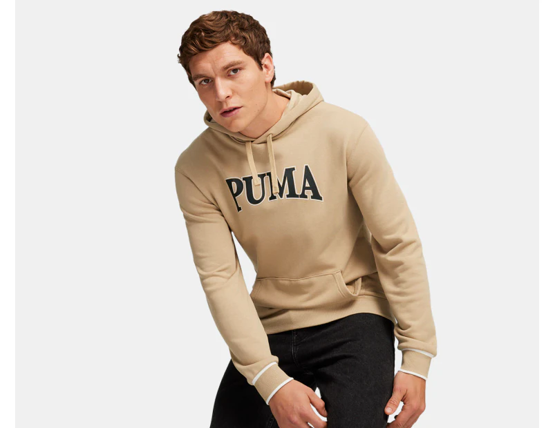 Puma Men's Squad Fleece Hoodie - Prairie Tan