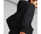 Puma Women's Essentials Embroidery Hoodie - Puma Black