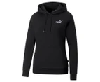 Puma Women's Essentials Embroidery Hoodie - Puma Black