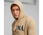 Puma Men's Squad Fleece Hoodie - Prairie Tan