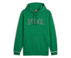 Puma Men's Squad Fleece Hoodie - Archive Green