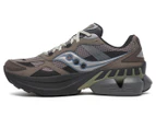 Saucony Unisex Grid NXT Sneakers - Brown/Silver