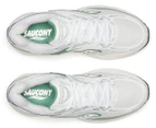 Saucony Unisex Progrid Omni 9 Sneakers - Ivory/Green