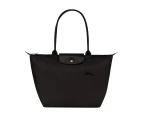 Longchamp Le Pliage Green Medium Tote Bag - Black